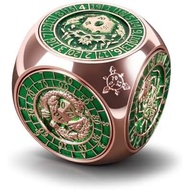 Metal DND Spinner Dice Set 7 in 1 with 3D Relief, Cool Polyhedral Dice for Dungeons and Dragons, D&D