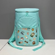 美國 ARCTIC ZONE 淺綠色帆布 COOLER 保溫 背囊