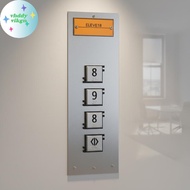 VHDD Elevator Press Button with Braille Numeral Direction Keys Replacement Part for 3600 5500 Elevat
