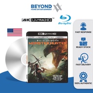 Monster Hunter [4K Ultra HD + Bluray]  Blu Ray Disc High Definition