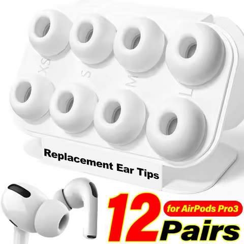 Replacement Soft Silicone Eartips for AirPods Pro 3 XS/S/M/L Earplugs Silicone Earbuds Cover Plug fo