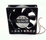 9G1248e1d0 0.17A 4พัดลมทำความเย็นยี่ห้อ Sanyo 12025 48V Asratelayung-Cb ของแท้