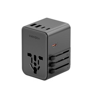 Energea Travelworld Adaptor GaN70 USB Charger 70W 1A2C type C Travel Adapter