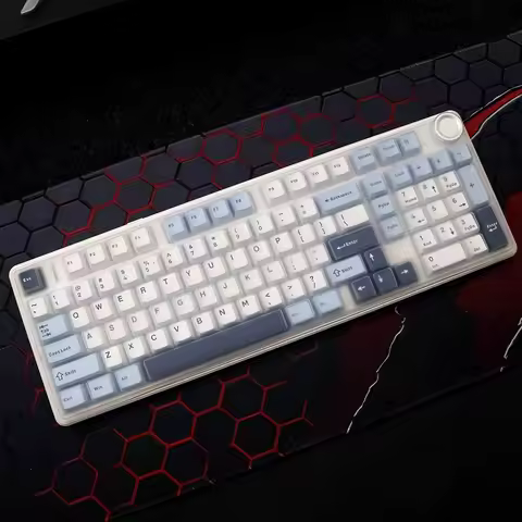 For Aula F99 Pro Wireless Bluetooth Mechanical Gaming Keyboard Washable Silicone Keyboard Cover Skin