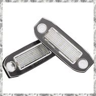 [I O J E] 2PCS Car LED License Plate Light Super Bright Canbus for  S80 XC90 S40  XC60 S60 C70 V50 X
