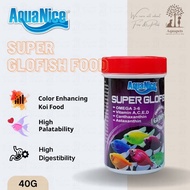Aquanice Super Glofish Food - 40g / Tetra glofish food / Small fish food