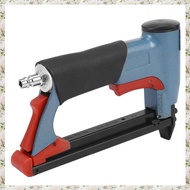 (ZNHP) 1/2 Inch Pneumatic Air Stapler Nailer Fine Stapler Tool For Furniture Blue Nailer Tool 4-16Mm