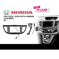 Casing Android Player 10" + Socket -Honda Crv 2012-2016 With Canbus