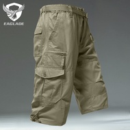 EAGLADE Cargo Shorts Pants for Men in Yellow J10