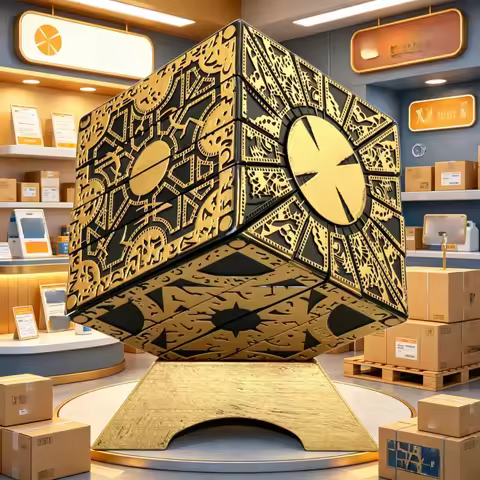 Horror Movie Detachabled Rotatinedg Lemarchands Lament Configuration Lock Puzzle Box From Halloween 