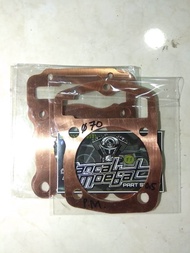 PACKING HEAD TEMBAGA TIGER MEGAPRO BORE UP 70MM PERPAK BLOK HEAD TEMBAGA TIGER MEGAPRO DIAMETER PIST