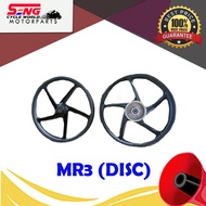 MODENAS MR2/MR3 (DISC) SPORT RIM-AP55-STD-5 LEG-BLACK