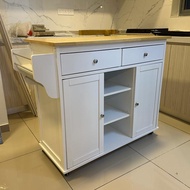 Sugarhome - Ivory Kitchen Cart / Kitchen Trolley