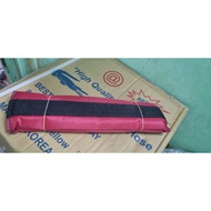 Fecal/porce/lime spraying strap