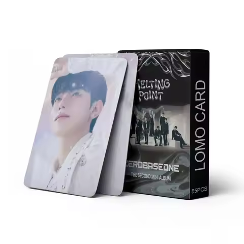 55pcs Kpop ZB1 New Album MELTING POINT Lomo Cards ZEROBASEONE Photocards High Quality Photo Print Ca