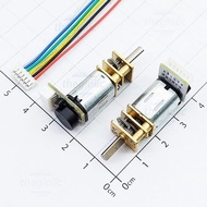 GA12-N20 Gear Motor With Encoder 6VDC, 100 rpm, 3mm Shaft