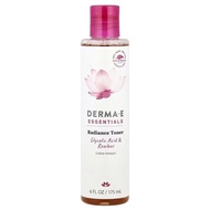 DERMA E, Essentials, Radiance Toner, Glycolic Acid & Rooibos , 6 fl oz (175 ml)