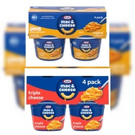Kraft macaroni mac and cheese 4cups (232g)  original / triple cheese flavour