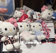 Hello kitty 珍珠鏈 豹紋 愛心 手機繩 日本限定 代購 黑皮 毛公仔 包包掛件 吊飾 鎖匙扣 掛飾 束口袋 掛包 環保袋 帆布包 卡套 日本限量版 ME% lowrys farm elur