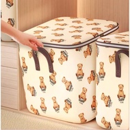 Bag Foldable Cloth Wardrobe Storage Toy Storage Organizer Bedroom Clothes Teddy Bear Clothes Quilt