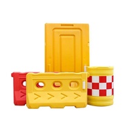 New Material 1.2m Three-Hole Water Horse 1.8m Barrier Isolation Board Sand-Filled Safety Guardrail C