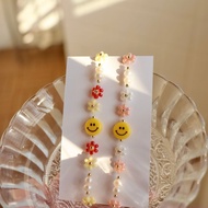 y2k 串珠笑臉花花手鍊 串珠飾品 串珠手鍊