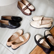 1.2-Inch High-Heeled Loafers Normal Size 36-41 Slim Feet 1 Discount Code 718