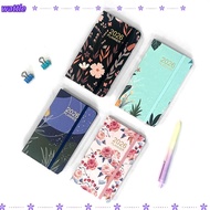 WATTLE 2026 Pocket Planner, Weekly and Monthly A6 Pocket Calendar 2026, Agenda Jan.2026 - Dec.2026 S