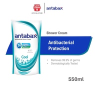 Antabax Antibacterial Shower Cream Refill Pack - Cool (550ml)