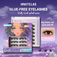 MATA Invitelas Dolly Wink Eyelashes Without Glue False Eyelashes Beginner Free Glue Dolly Wink Eyela