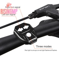 [risingmpS] Bike Turn Signal Rear Light LED Bicycle Lamp USB Rechargeable Bike Wireless Lights Back MTB Tail Light Bike Accessories [New]