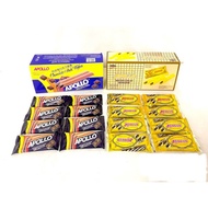 Apollo 11g Chocolate Water Sticks Cream Childhood Snacks Jajan Viral Zaman Dulu Biskut Coklat Berkri
