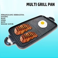 Multi Grill pan Kotak/ Korean grill pan/smokelees grill pan