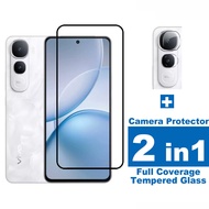 For Vivo Y400 4G Full Coverage Tempered Glass For Vivo Y400 Pro Y200 4G 5G Y300 Y300c Y300t Y300i Y2