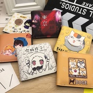✅ Folding ✅ with zip coin purse Multi-Card Slots Tomb Raiding Notes Wallet Japanese Korean Style Cut