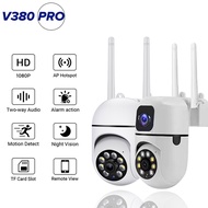 CCTV Dual Lens Outdoor Y33A / Y33 V380 Pro IP Camera Security Cameras WiFi 1080P HD IP66 Waterproof 