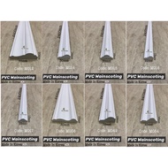 ღDIY Wainscoting PVC KOREA l Wainscoting Putih Wainscoting l Bingkai Diamand Mirror l Chair Rail l Frame Wainscoting PVC♥