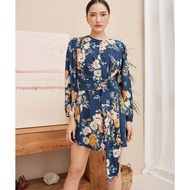 Brand New HVV Hallstatt Floral Dress Navy Size Medium (M) Casual Outing Party With Tag