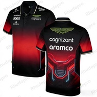 Aston Martin 2026 Polo Shirt Fernando Alonso No. 14 Shirt Spanish Racers  Team Racing Suit Quick Dry