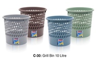 cka keranjang sampah grill bin 10 ltr c30 lion star