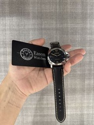 ❤️公價$67,200 三文治面 操兵字 透明玻璃錶底 自動上鏈 ✅證書 ✅盒 PANERAI 359