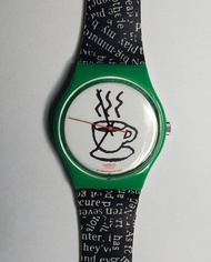 Swatch vintage Cappuccino uni-sex watch， Swatch 古董錶