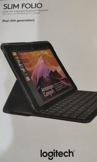 Logitech Slim Folio ipad 5th Keyboard 鍵盤