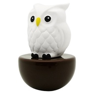 Blinky Owl, Non-Electric Ceramic Diffusers for Essential Oils and Aromatherapy Fragrance, White Cera