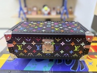 LV × 村上隆 黑三彩 8表位硬箱 Coffret 8 Montres