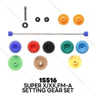 TAMIYA 15516 SuperX/XX FM-A Setting Gear Set