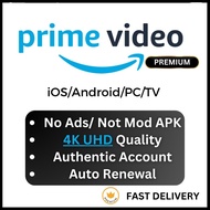 (100% STABLE) Amazon Prime Video Account