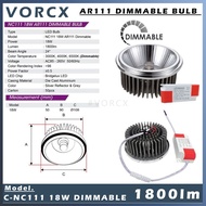 C-NC111 AR111 18W {Dimmable} Led Bulb 6500k 4000k 3000k