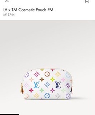 Lv 村上隆 白三彩 pouch