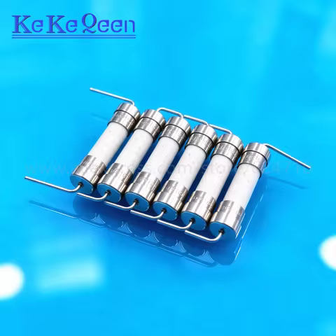 50Pcs/Lot 02153.15MXF Slow Blow Fuse Ceramic Fuse 5*20mm T3.15A 250V With 2 Pin Fuse 3.15A/250V 5X20
